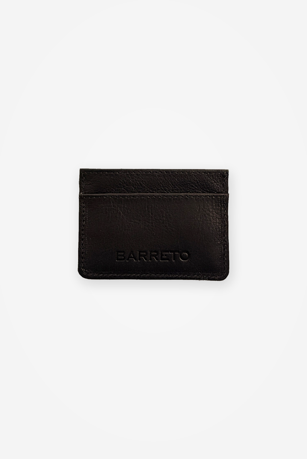 CARD HOLDER DARK BLACK (100% LEATHER)