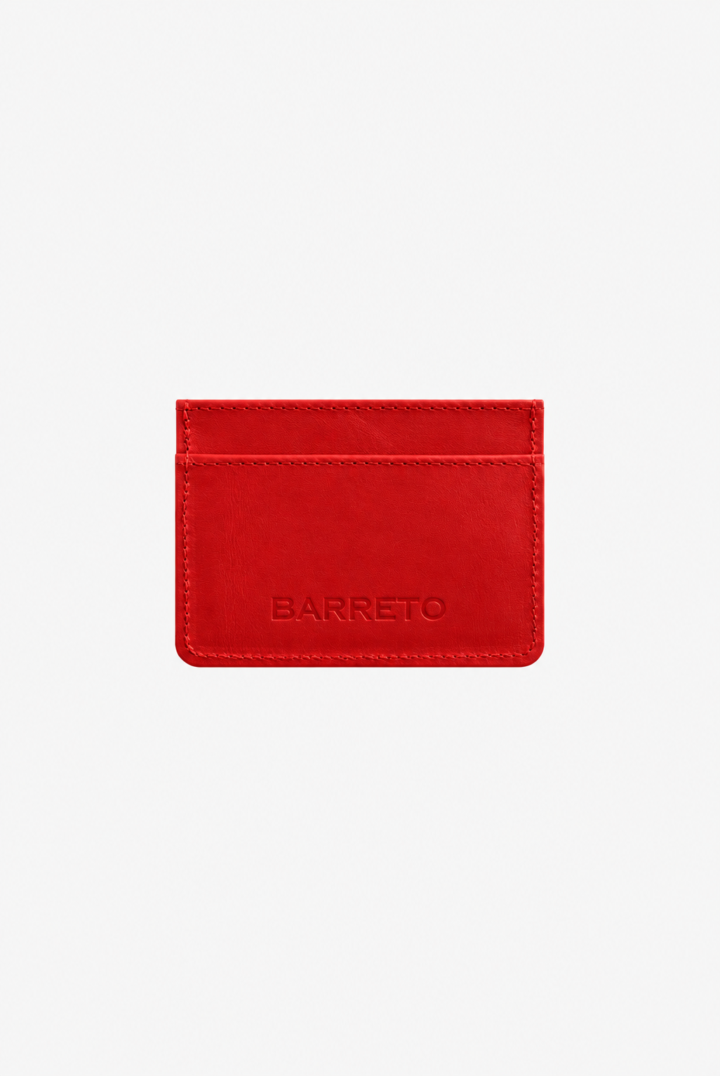 CARD HOLDER red (100% LEATHER)