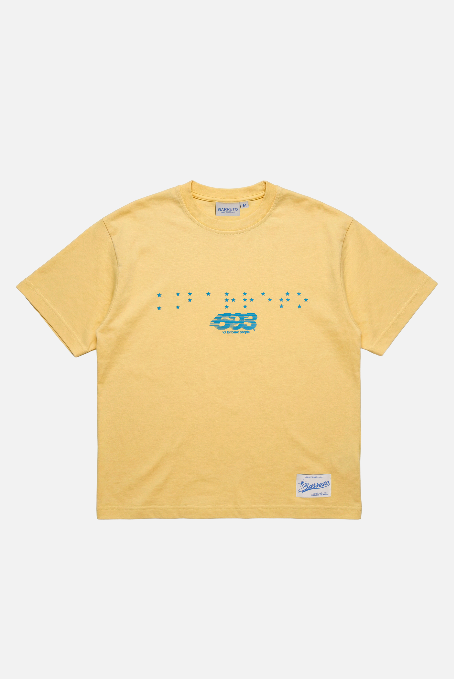 T-SHIRT BRAILLE YELLOW