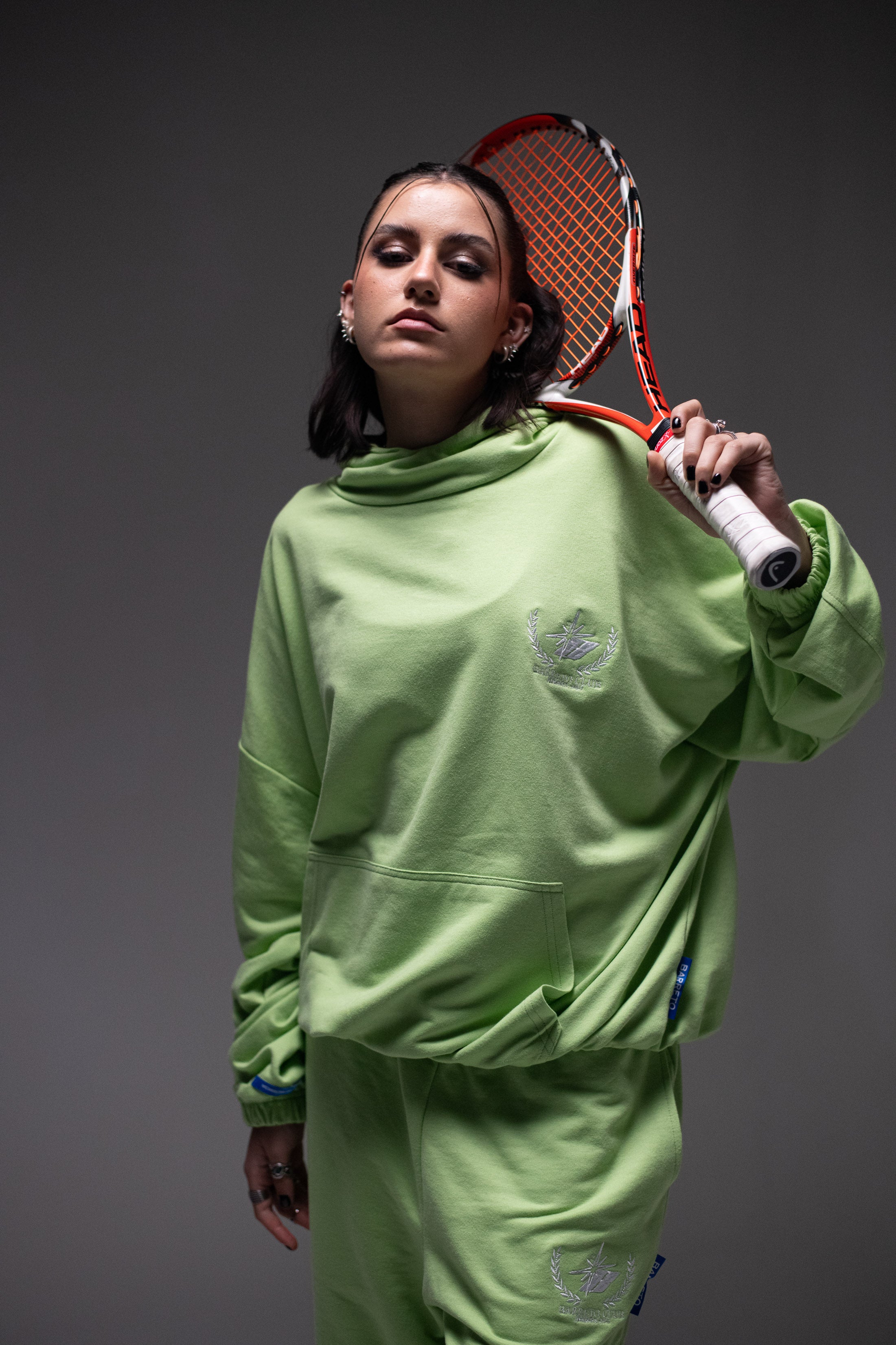 HOODIE BC LIME