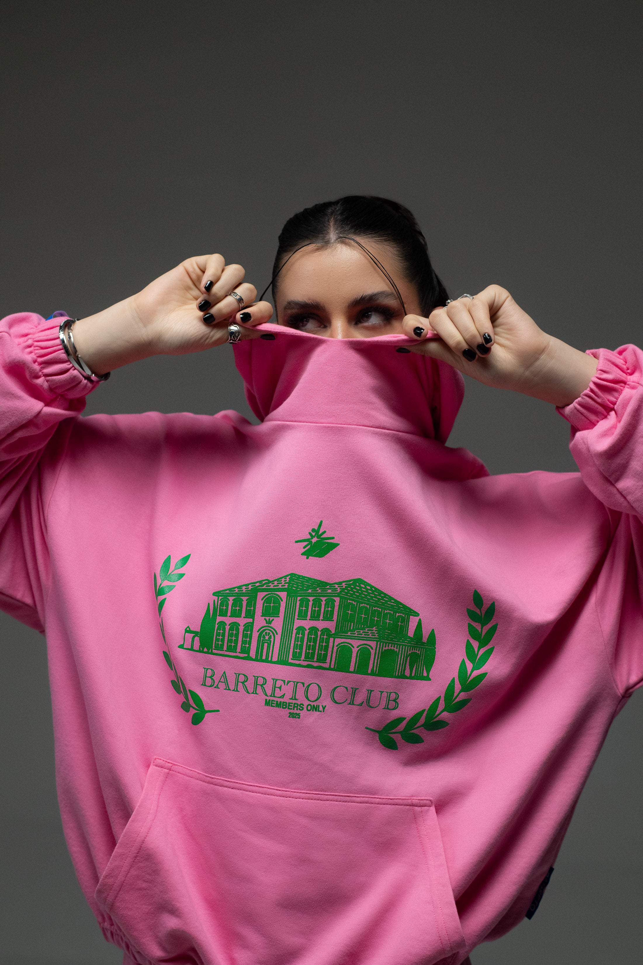 HOODIE BC ROSE
