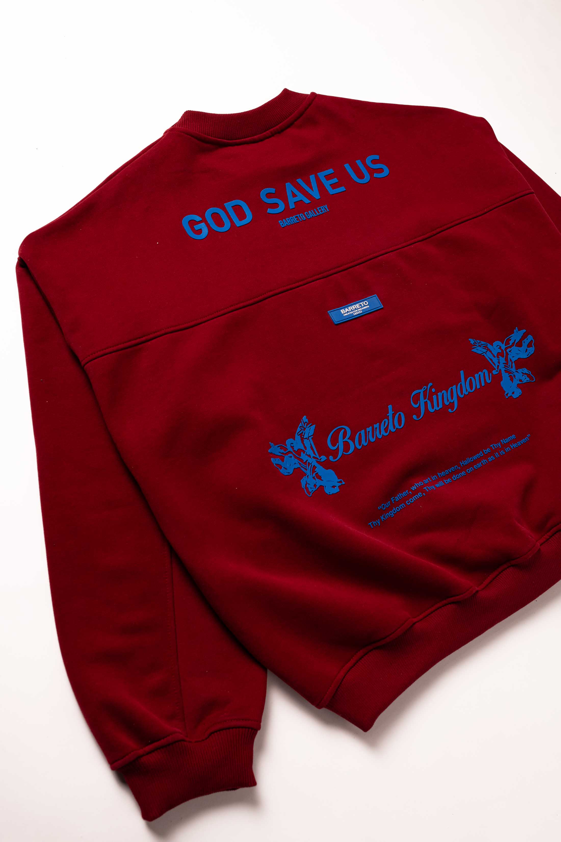 CREWNECK WINE BK