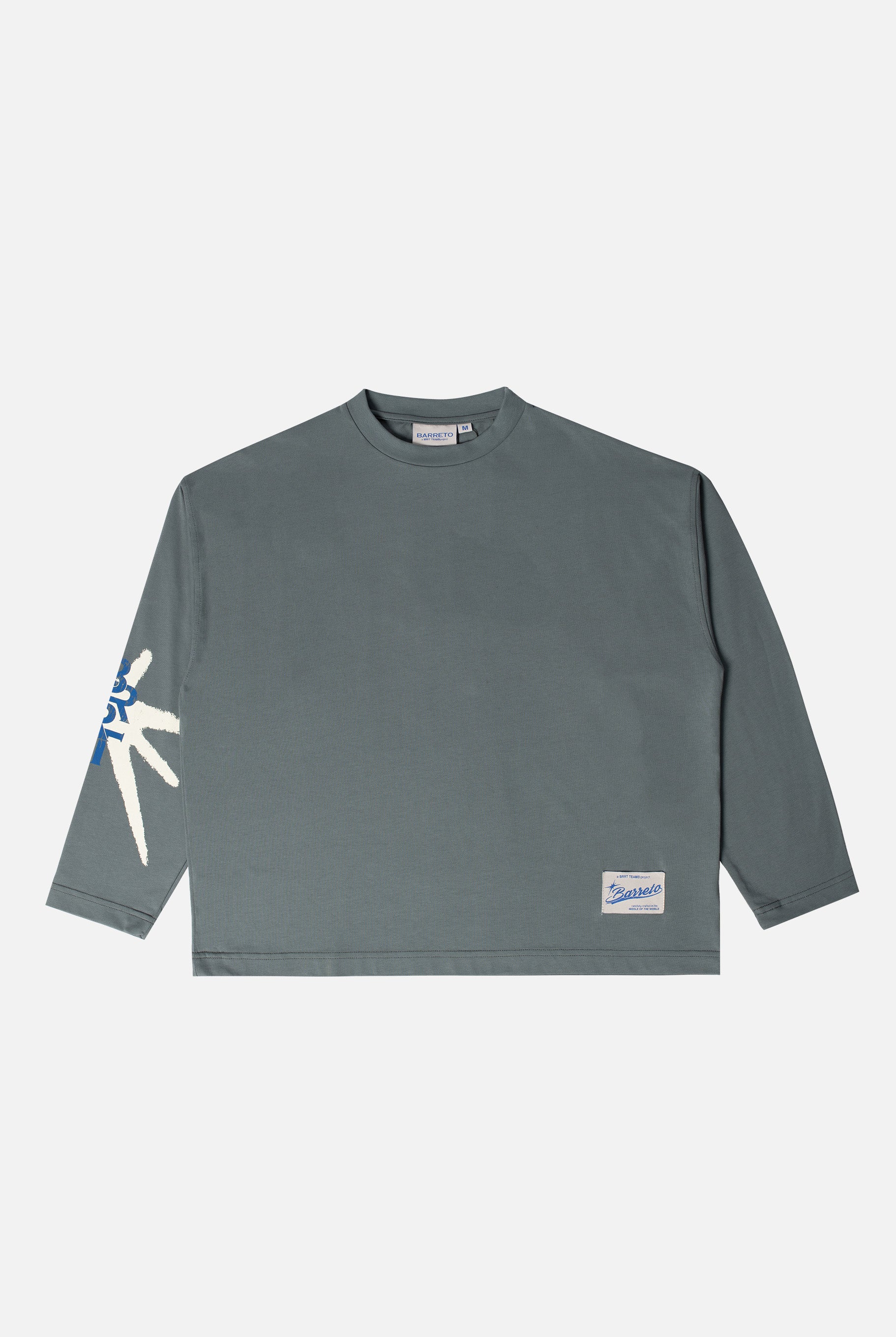 GREY BORN IN HEIGHTS LONGSLEEVE