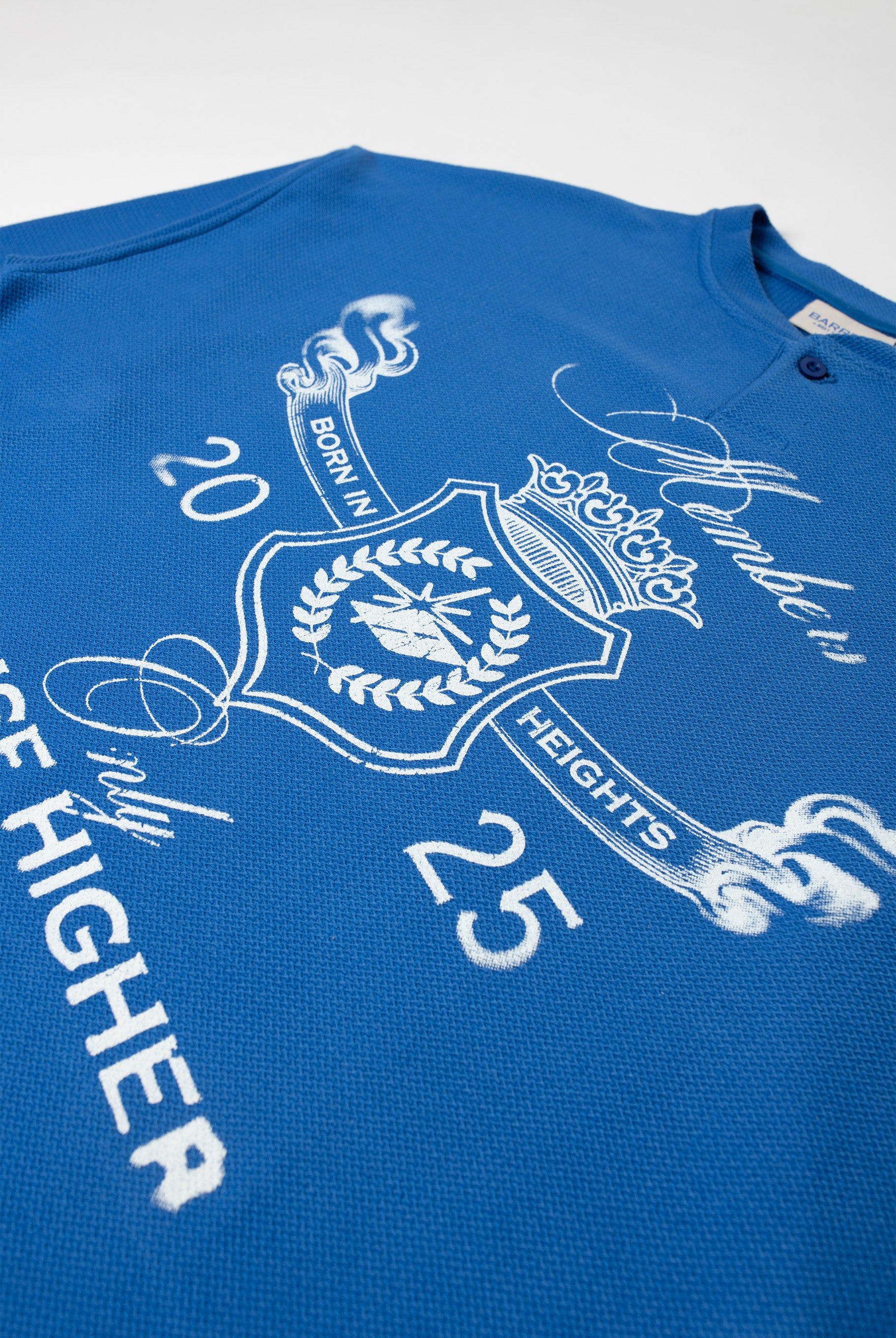 BLUE BORN IN HEIGHTS LONGSLEEVE