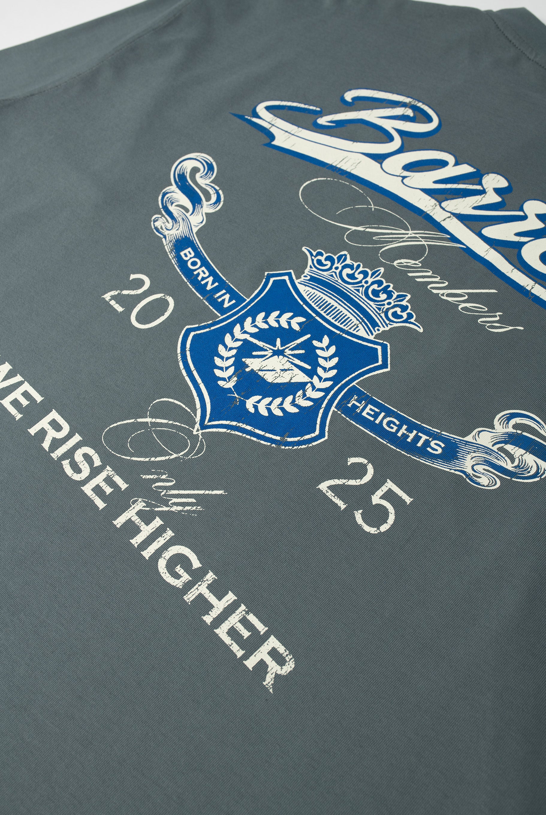 GREY BORN IN HEIGHTS LONGSLEEVE