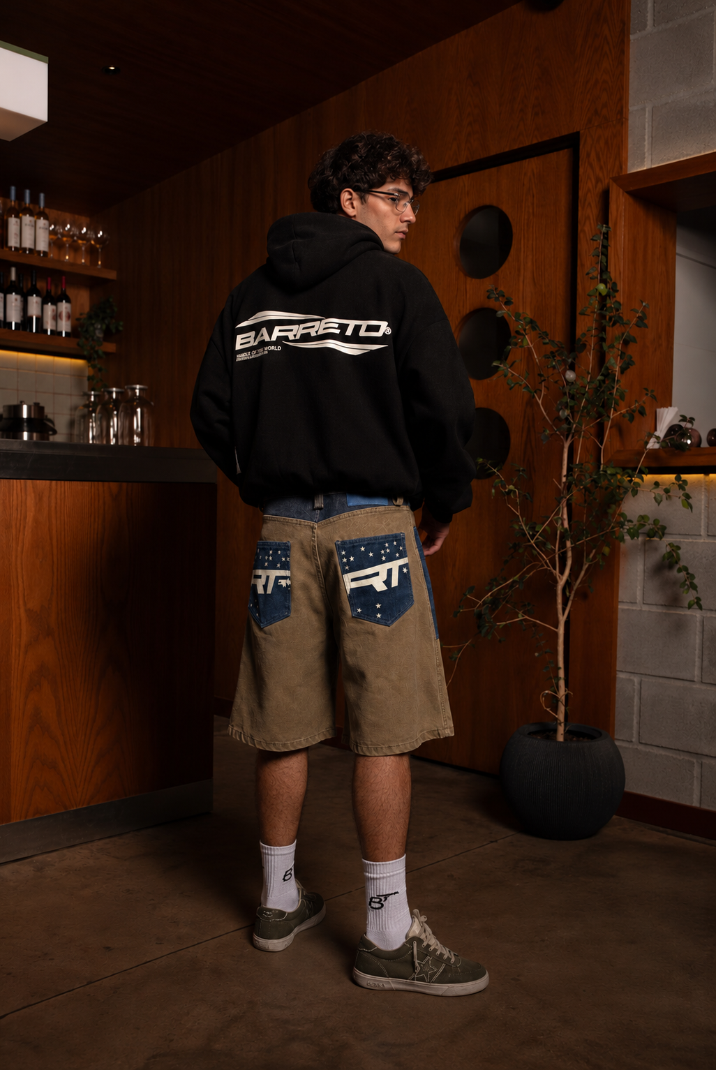 JORTS bicolor arena blue (1of1)
