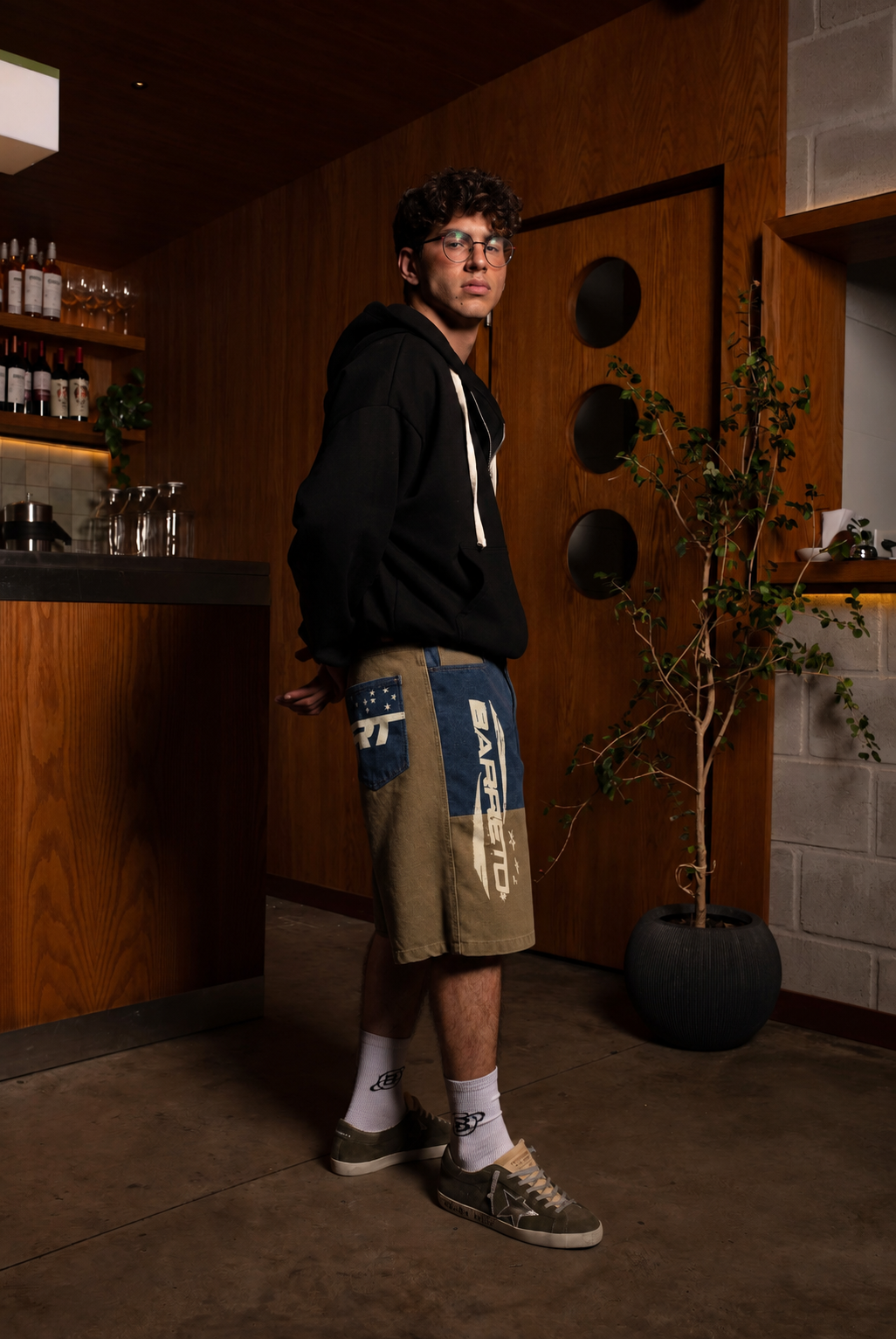 JORTS bicolor arena blue (1of1)