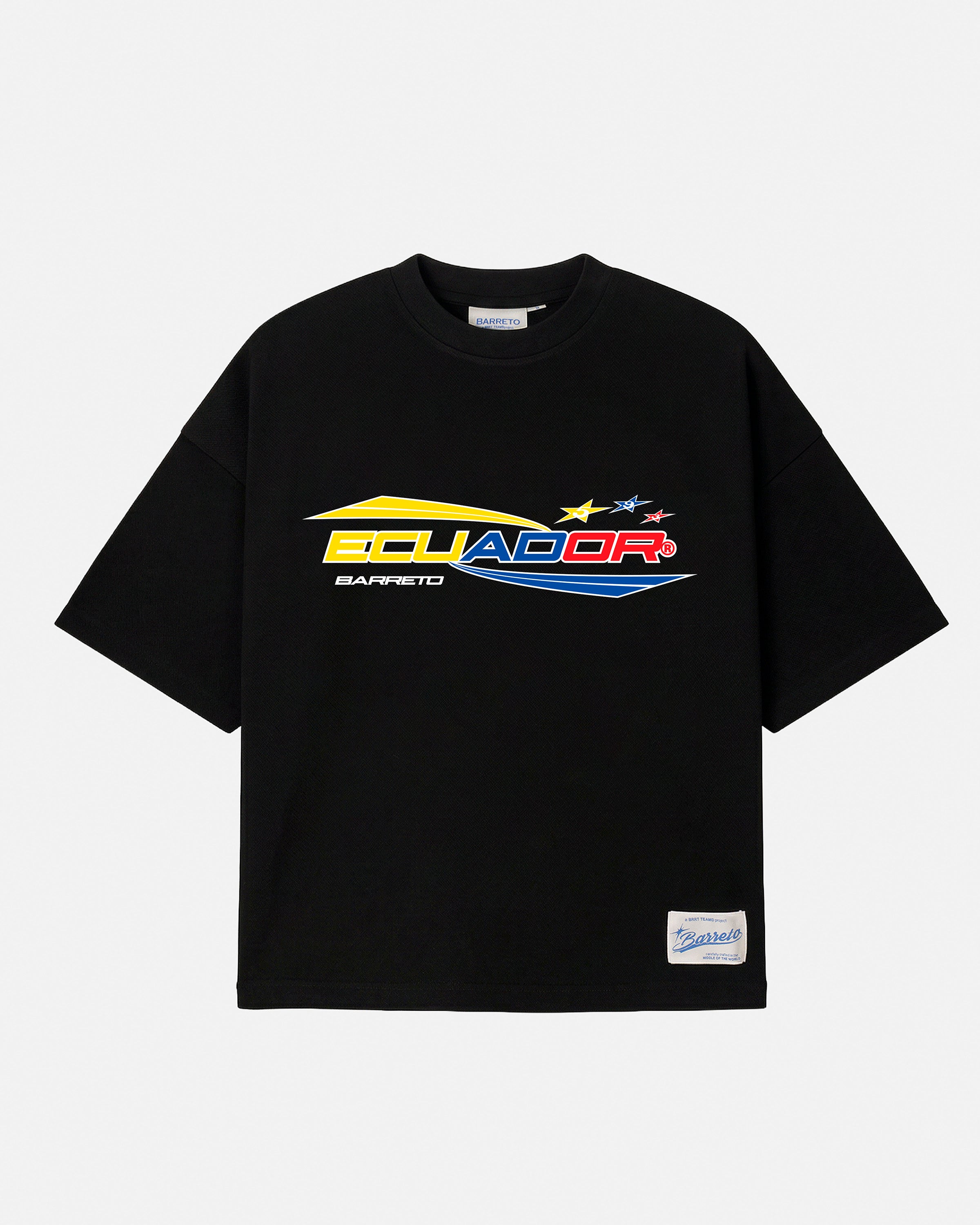 T-SHIRT ECUADOR BLACK (PREVENTA)