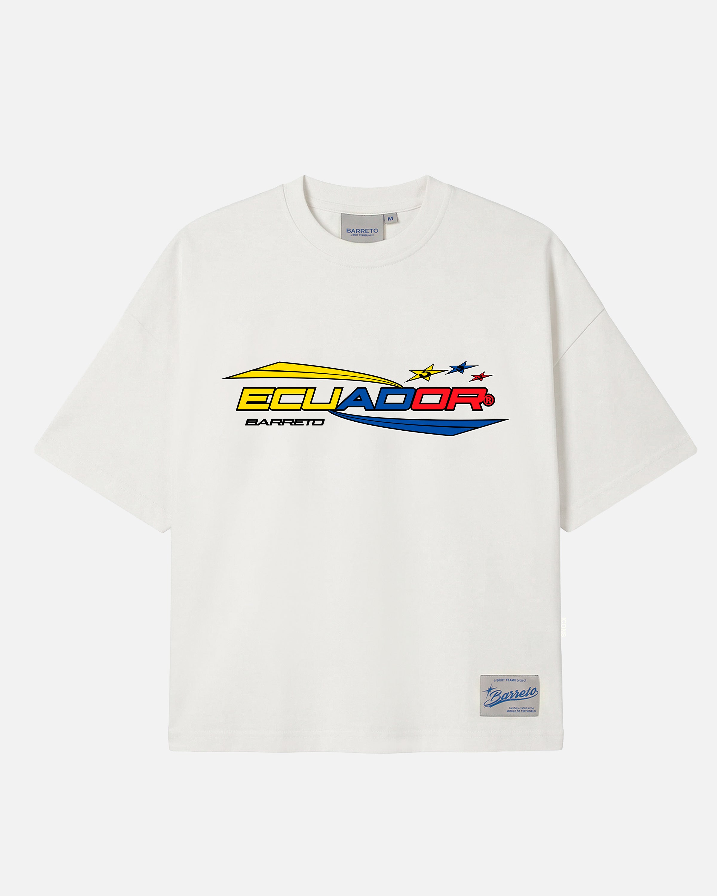 T-SHIRT ECUADOR WHITE (PREVENTA)