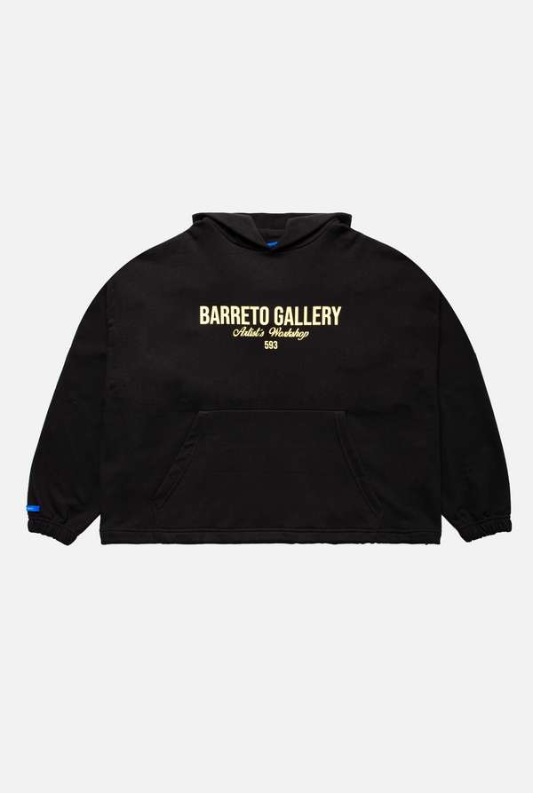 HOODIE BARRETO GALLERY BLACK