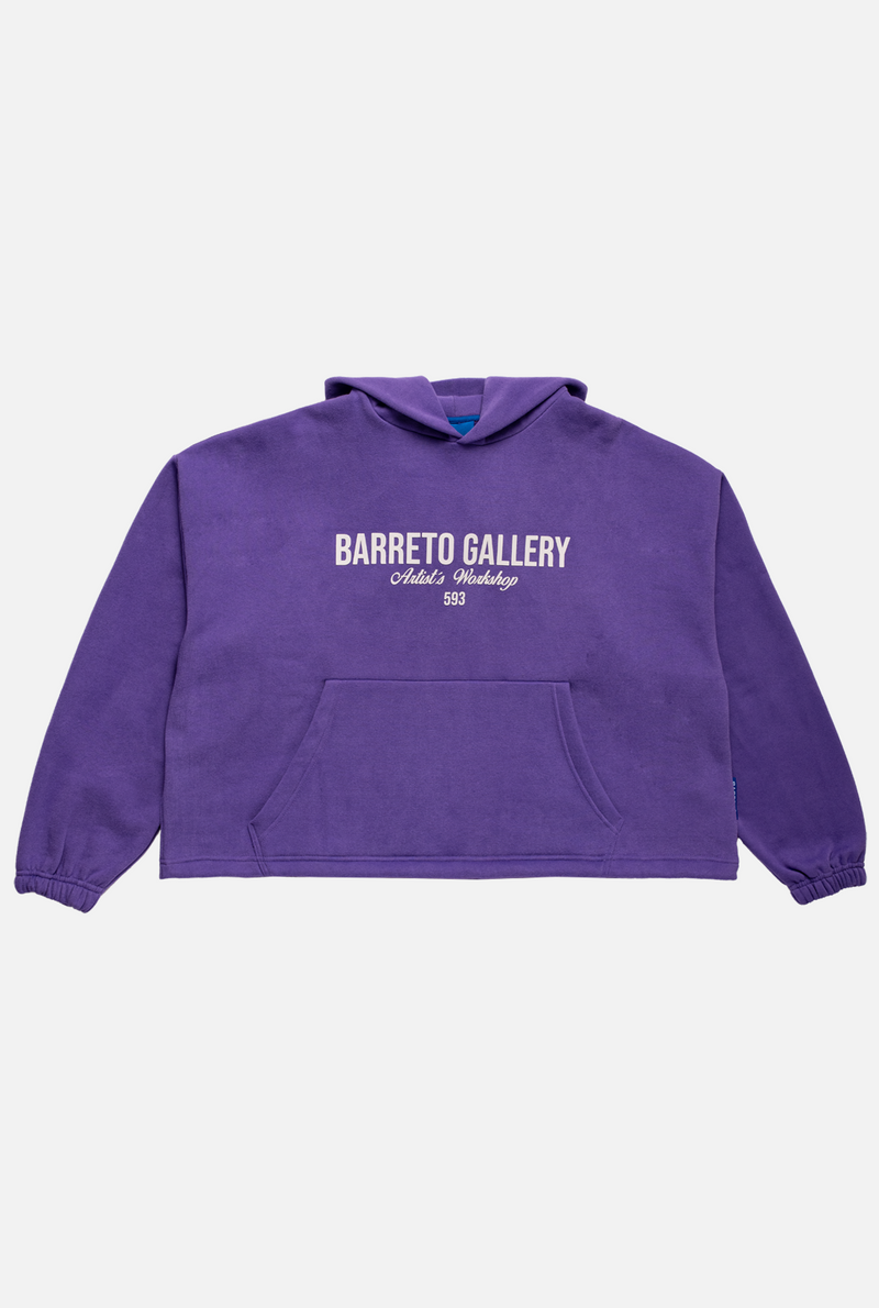 HOODIE BARRETO GALLERY LILA