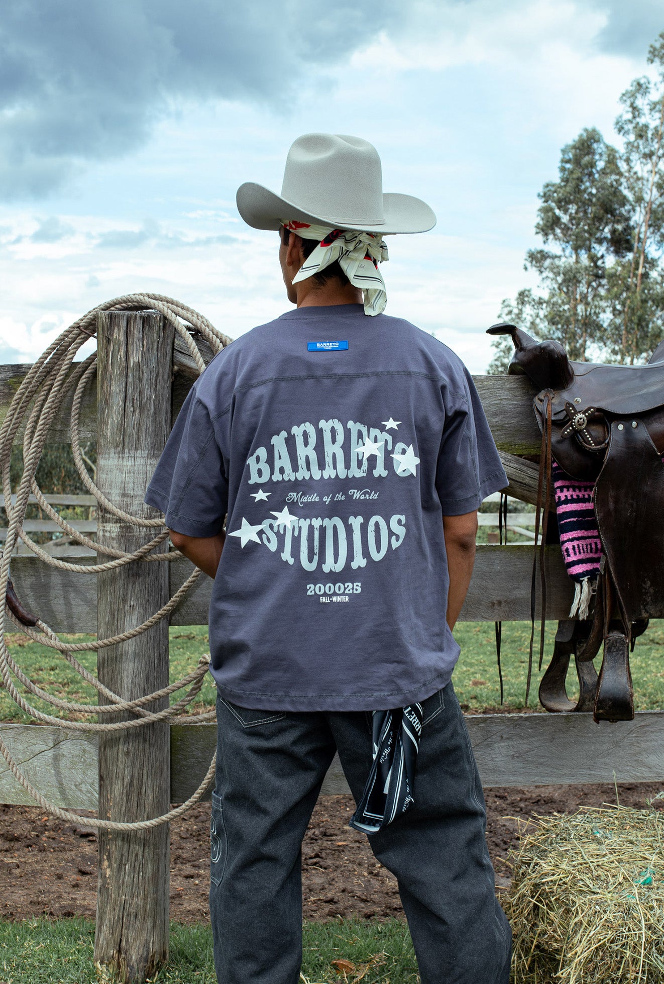 Tshirt Grey Barreto Studios