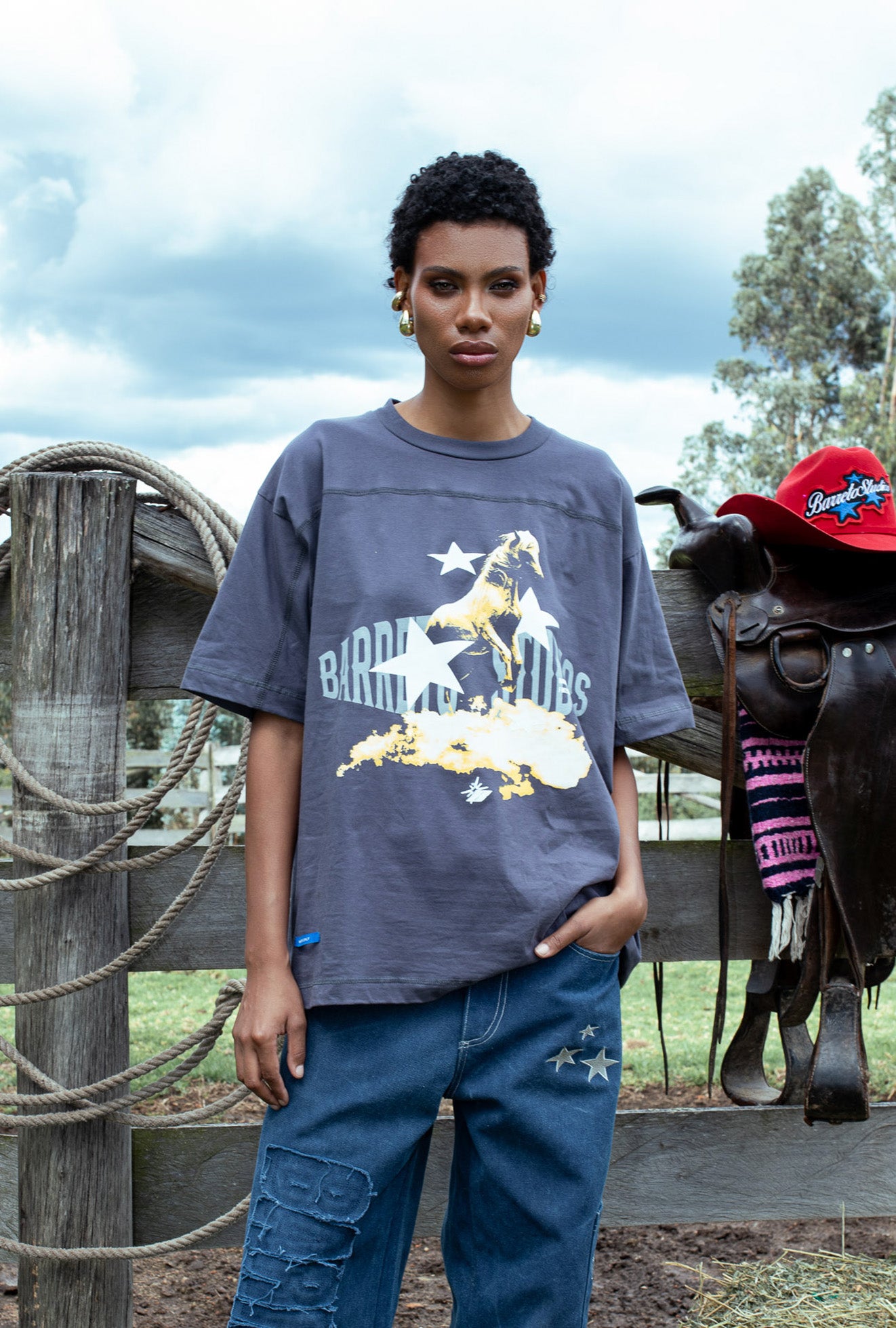 Tshirt Yellow Horse