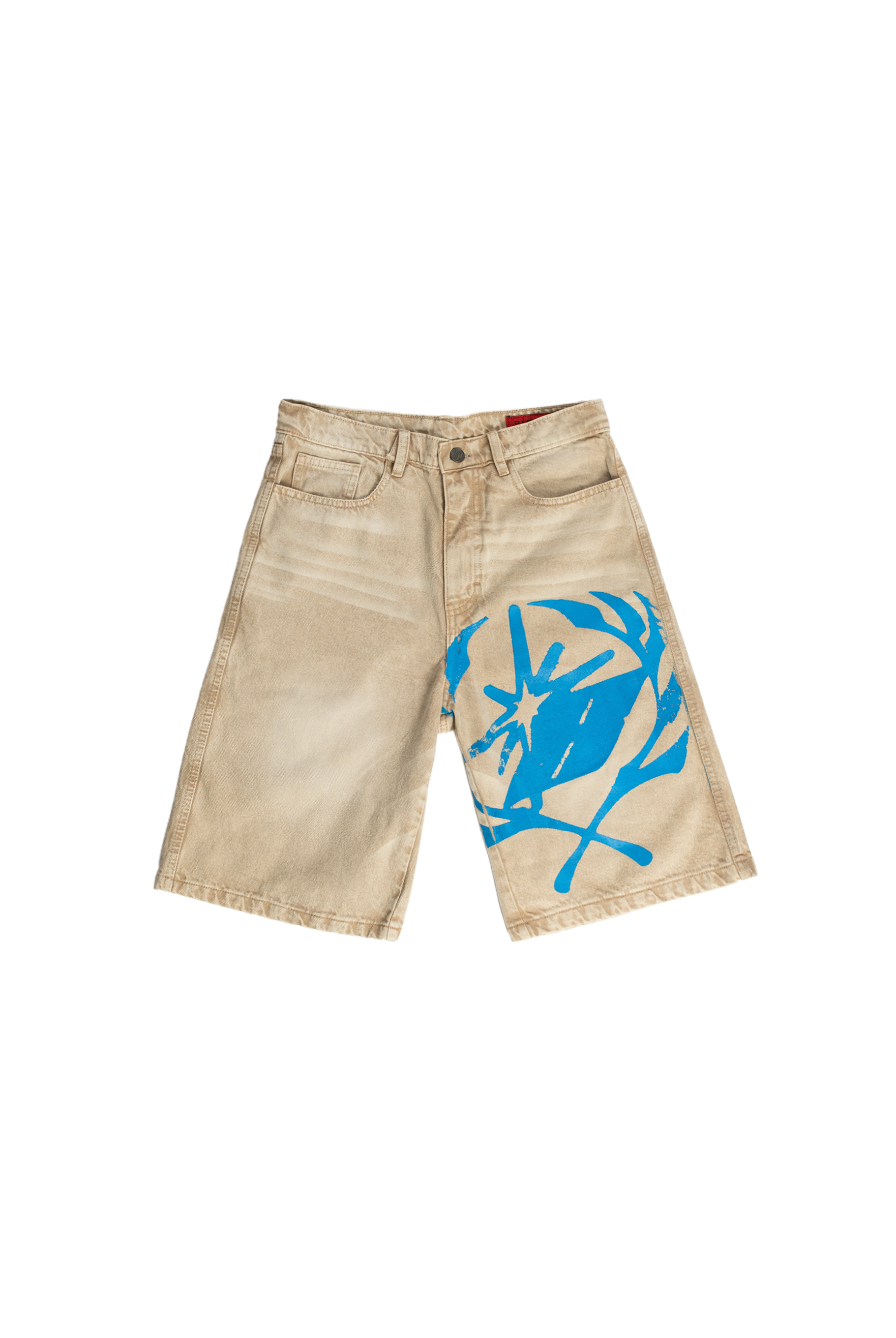 SHORTS JEAN MOCCA BLUE