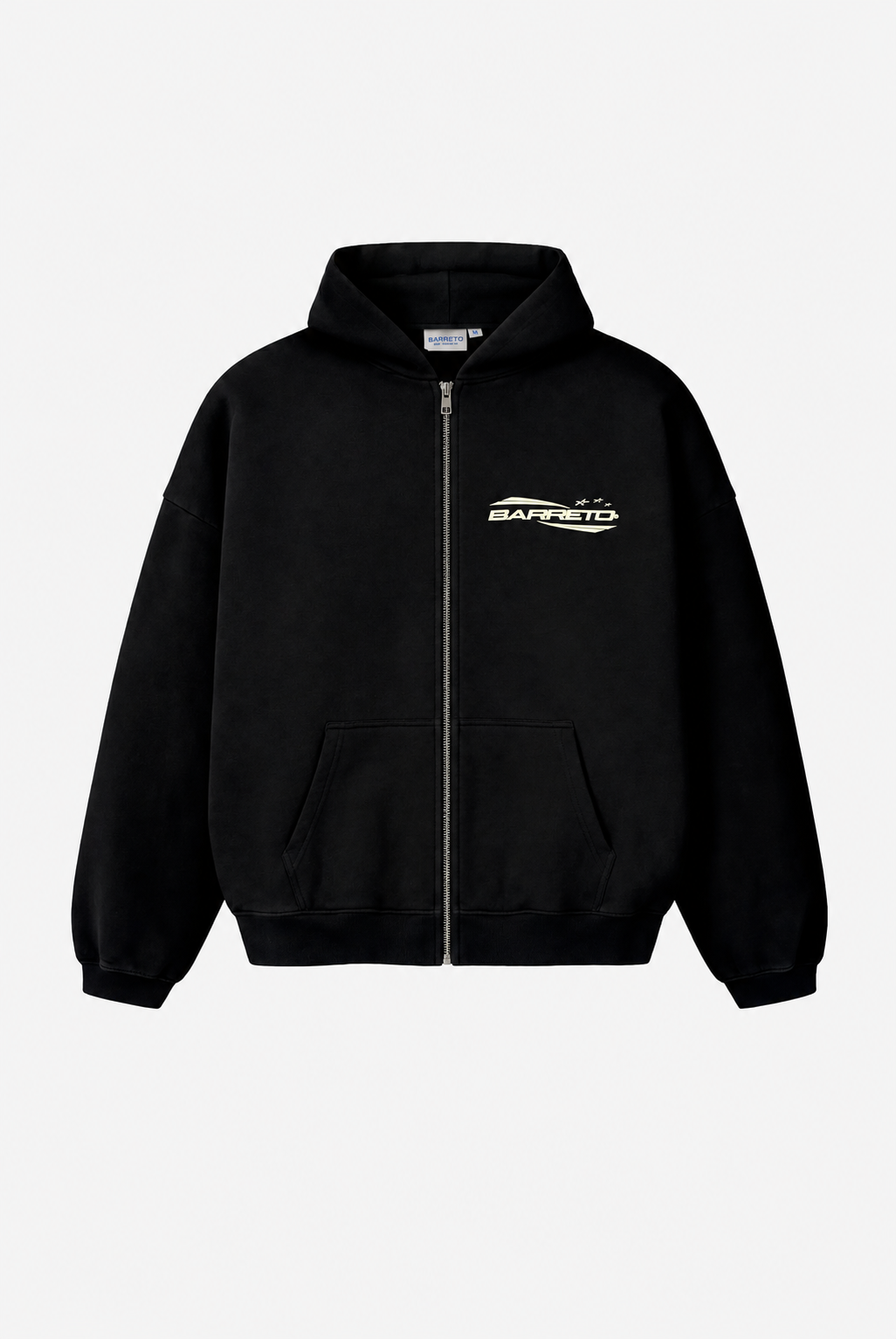 ZIP HOODIE ICONS BLACK