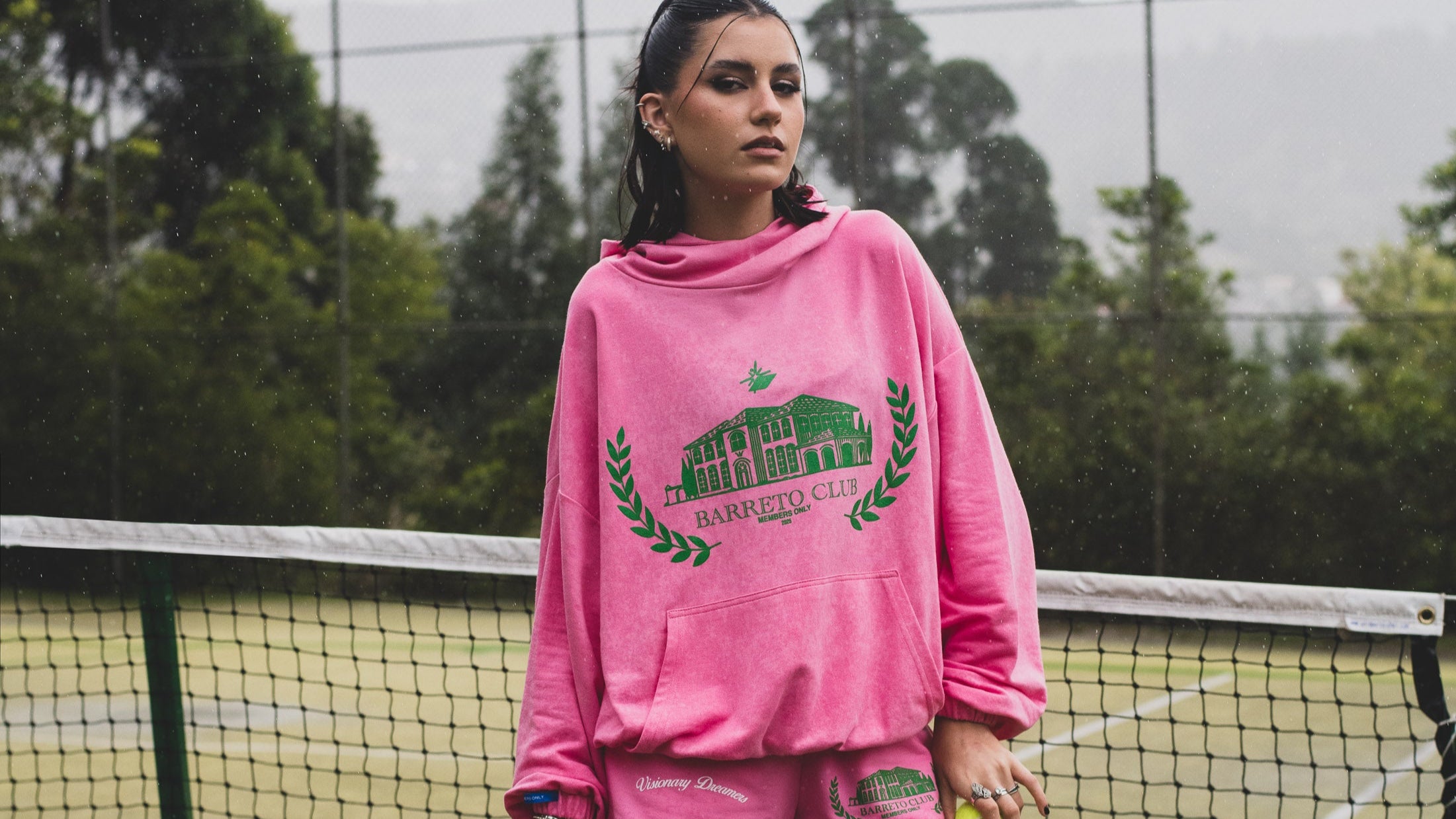 HOODIE BC ROSE