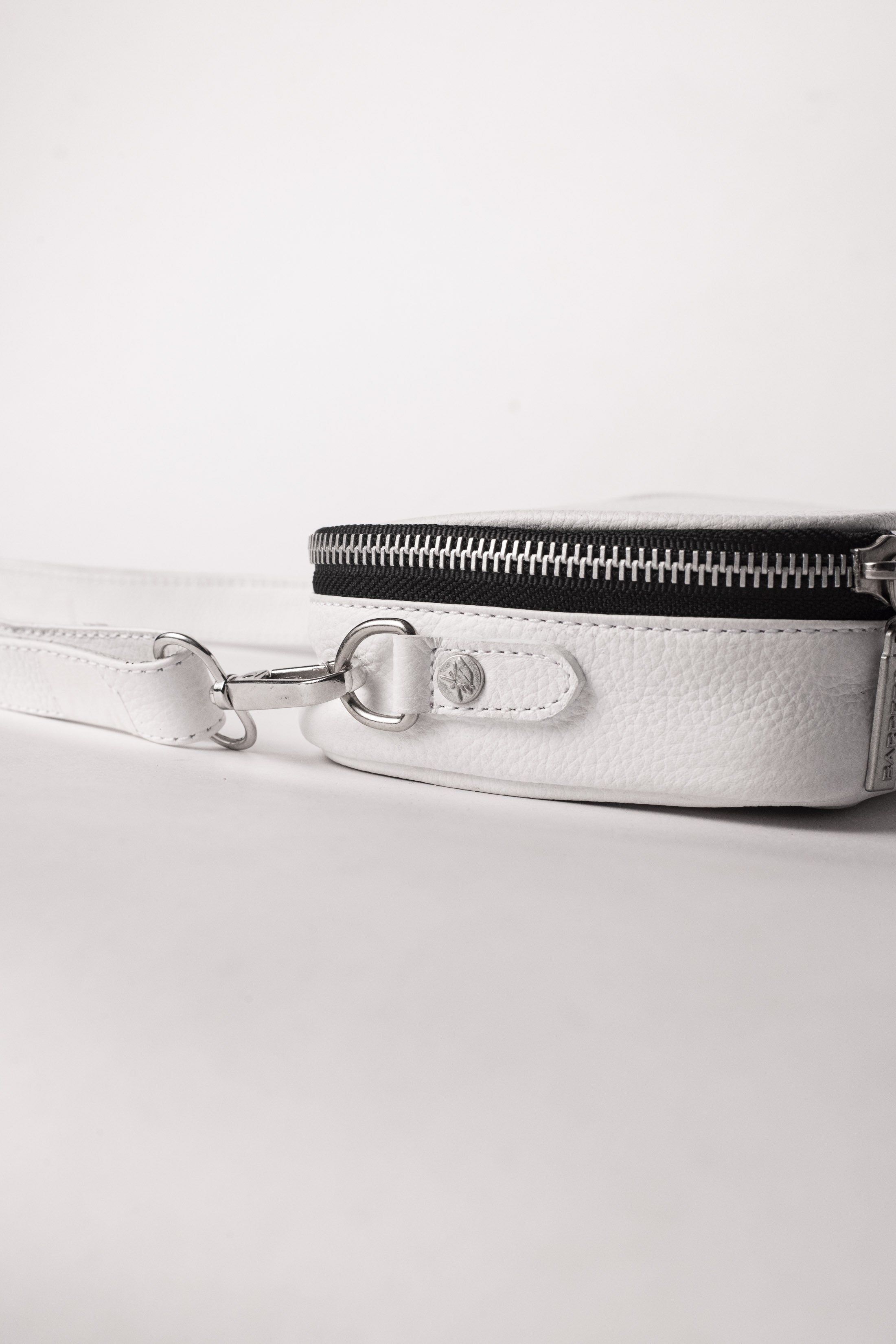 SHOULDER BAG - WHITE (100% LEATHER)