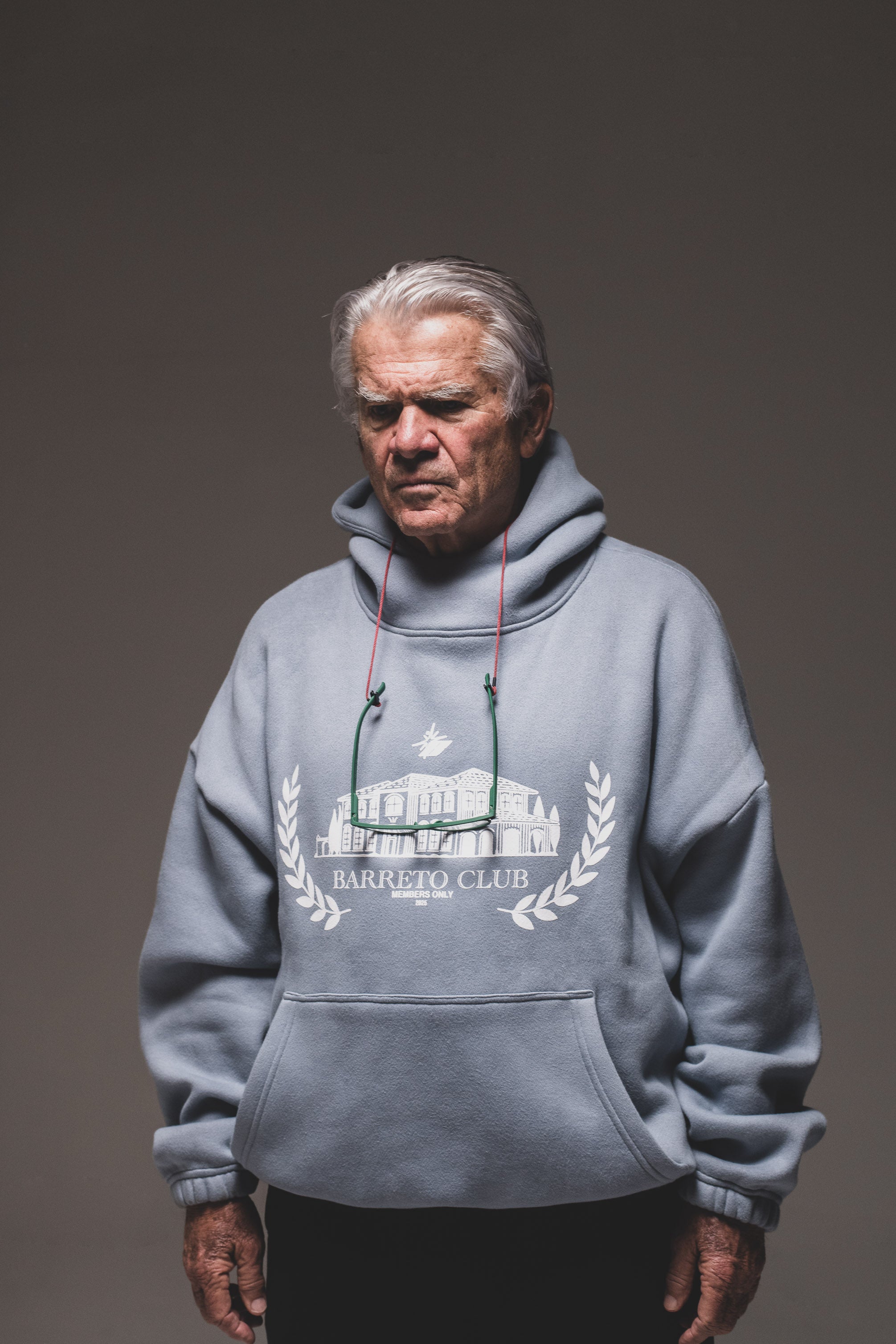 HOODIE BC GREY COACH