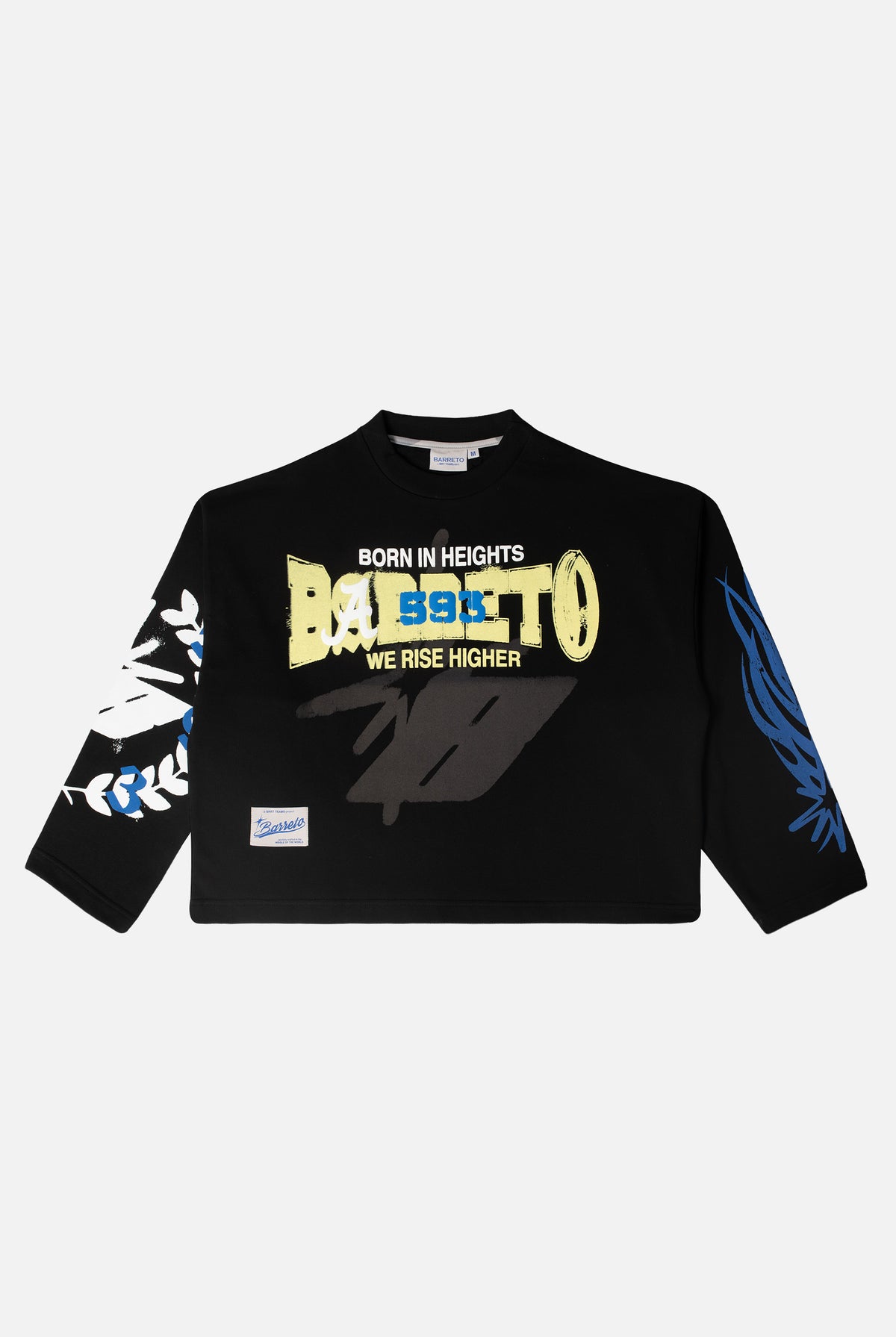 BLACK 593 CREWNECK