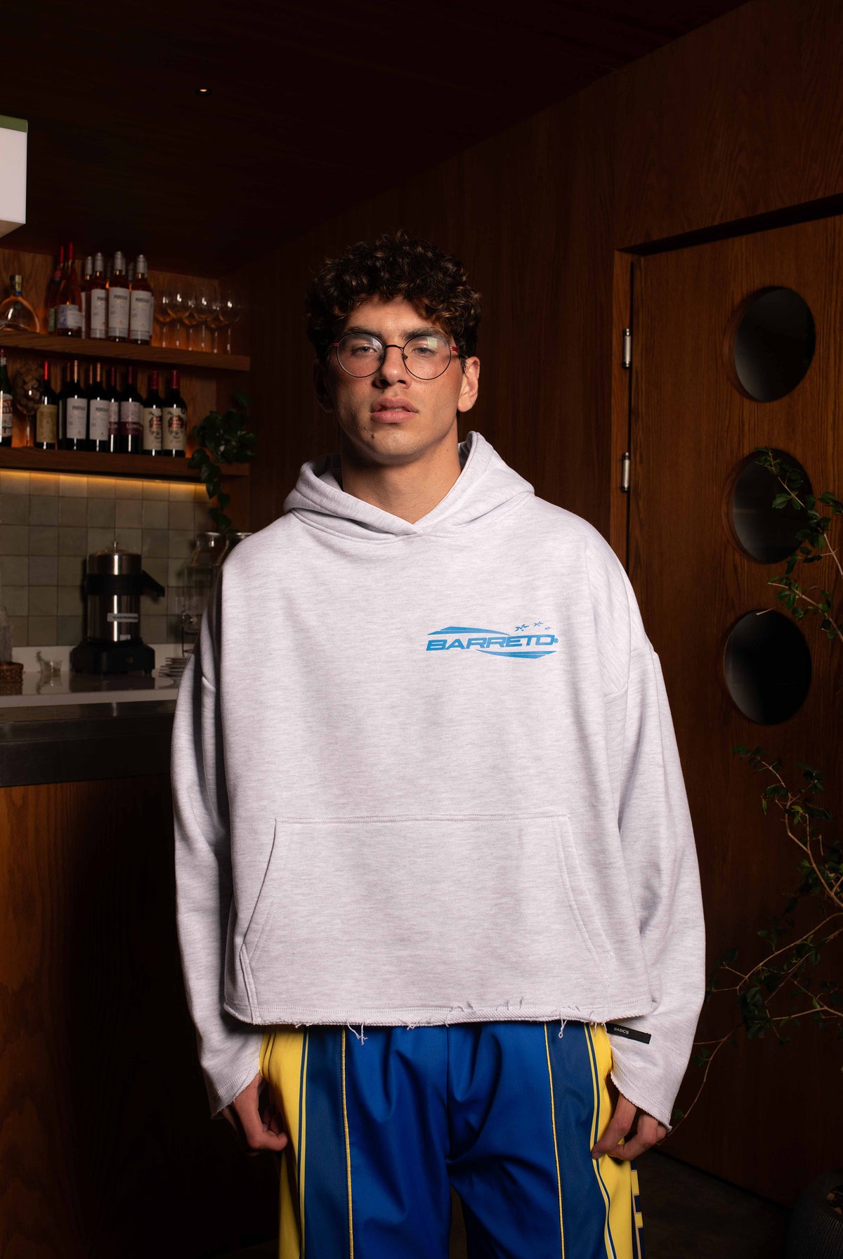 Hoodie Raw Edge