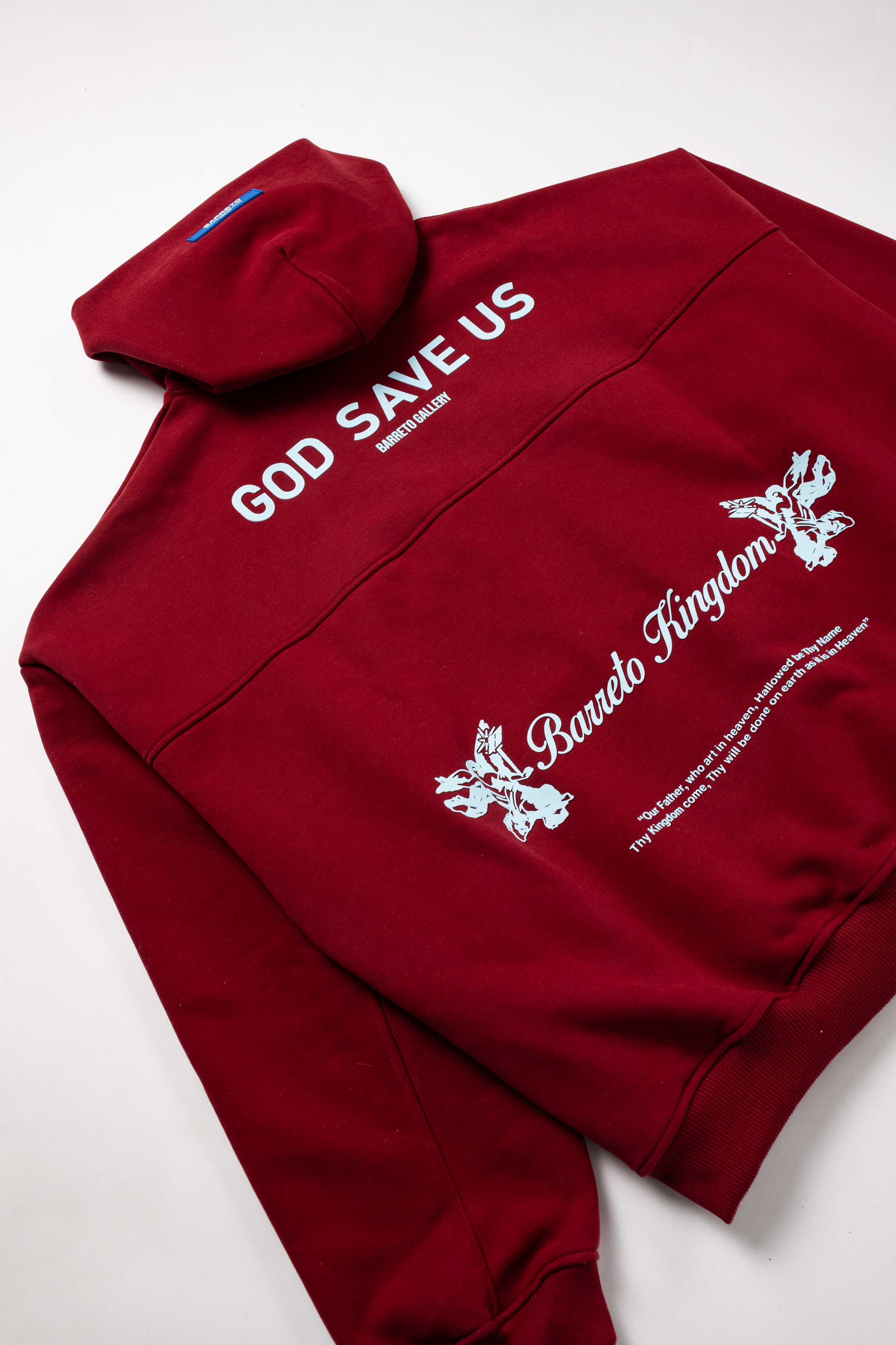 HOODIE BK WINE