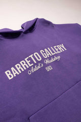 HOODIE BARRETO GALLERY LILA