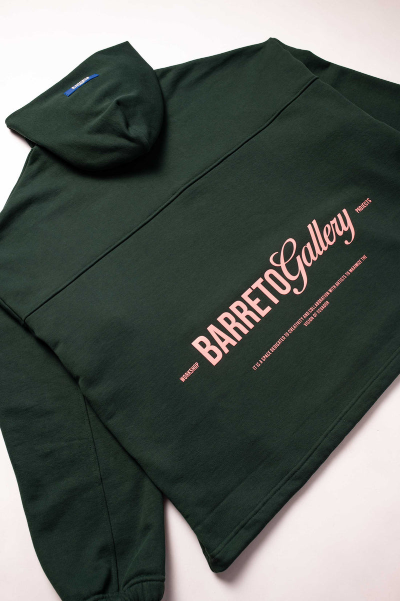 HOODIE BARRETO GALLERY GREEN