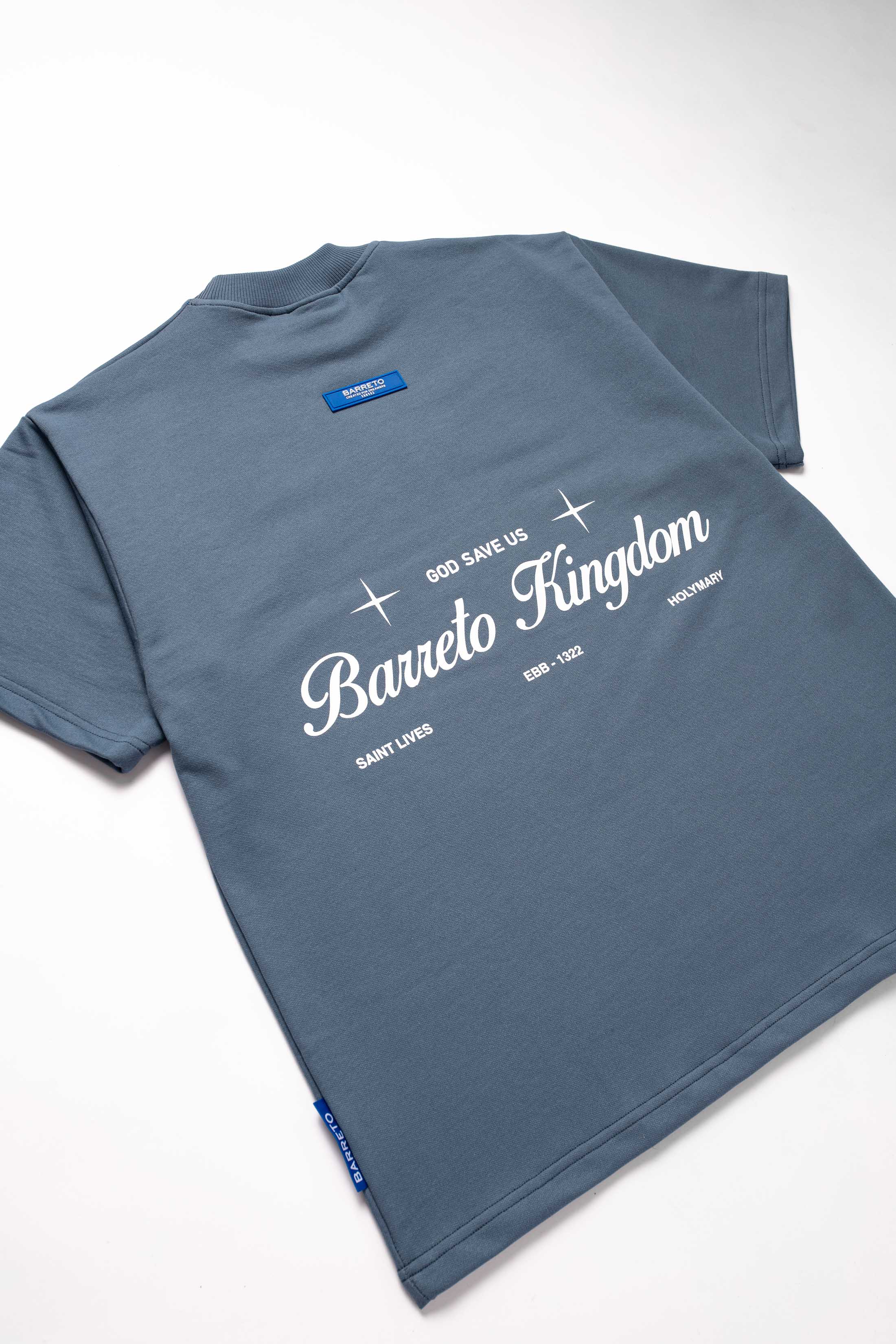 T-shirt blue Mother of God (Premium)