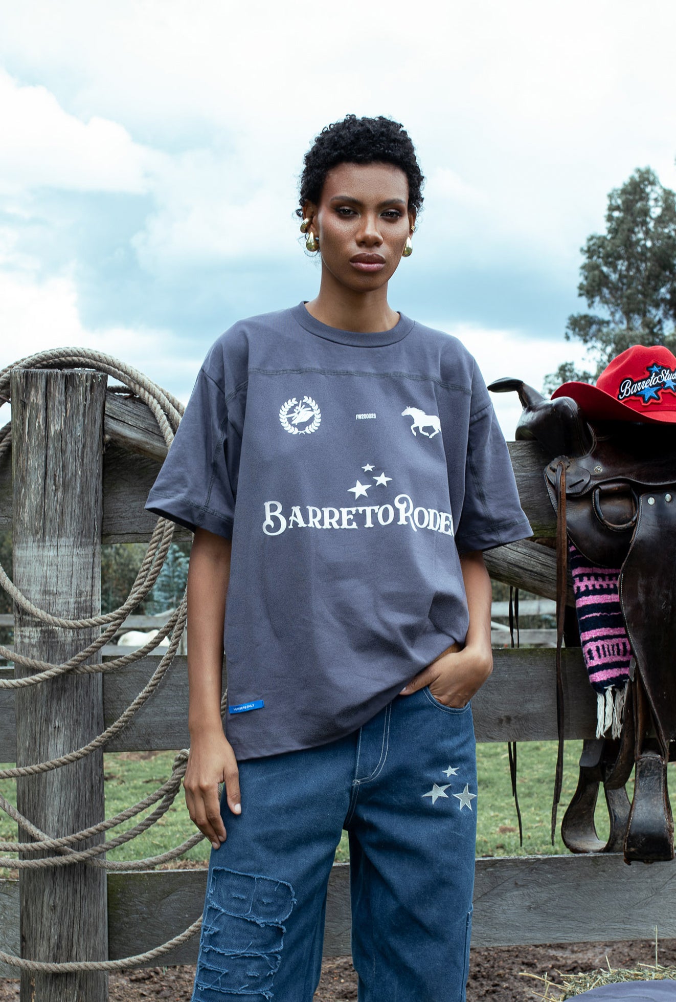 Tshirt Grey Barreto Rodeo