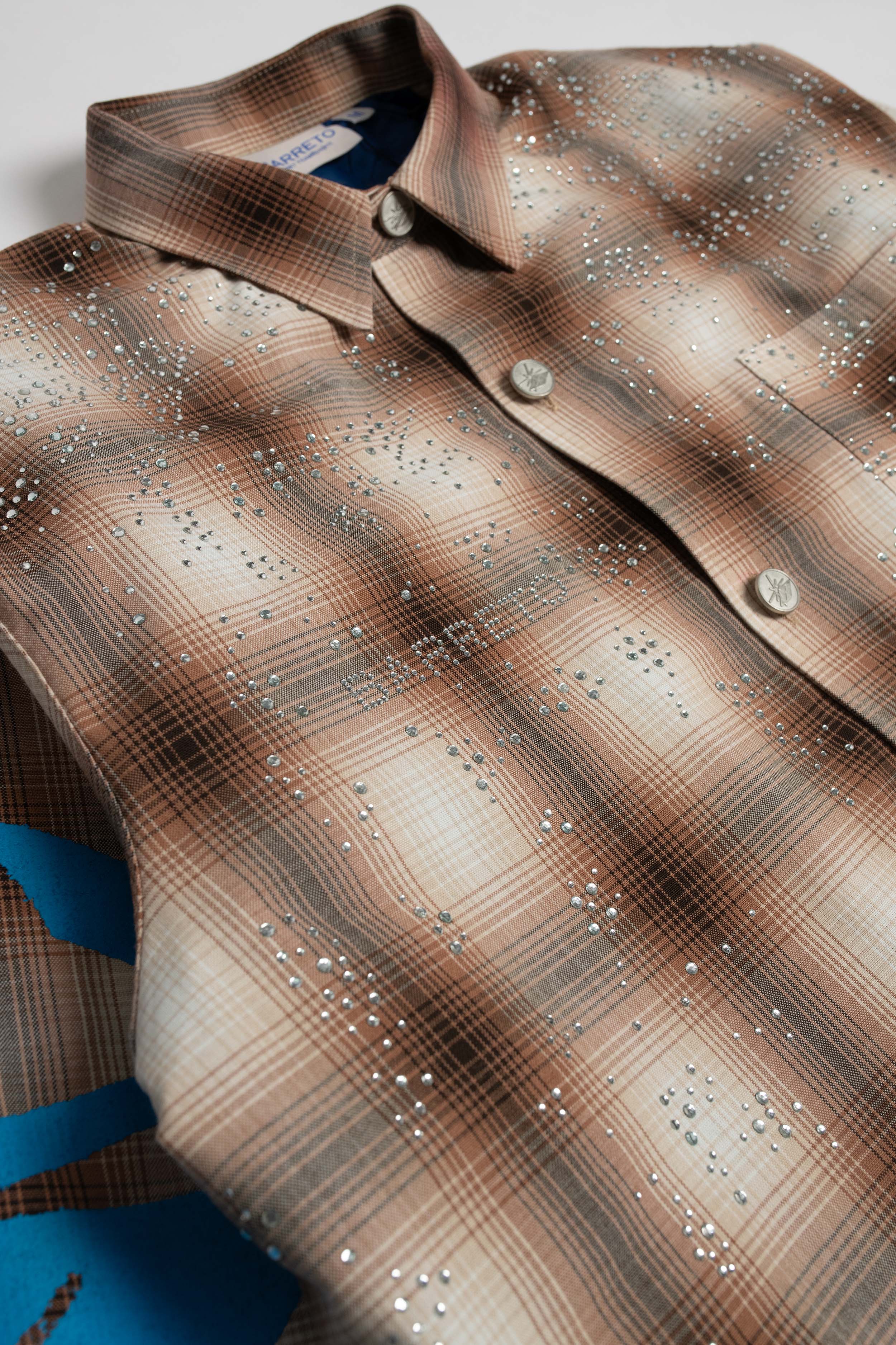 Rhinestone Mocca Flannel (Limited to 15)