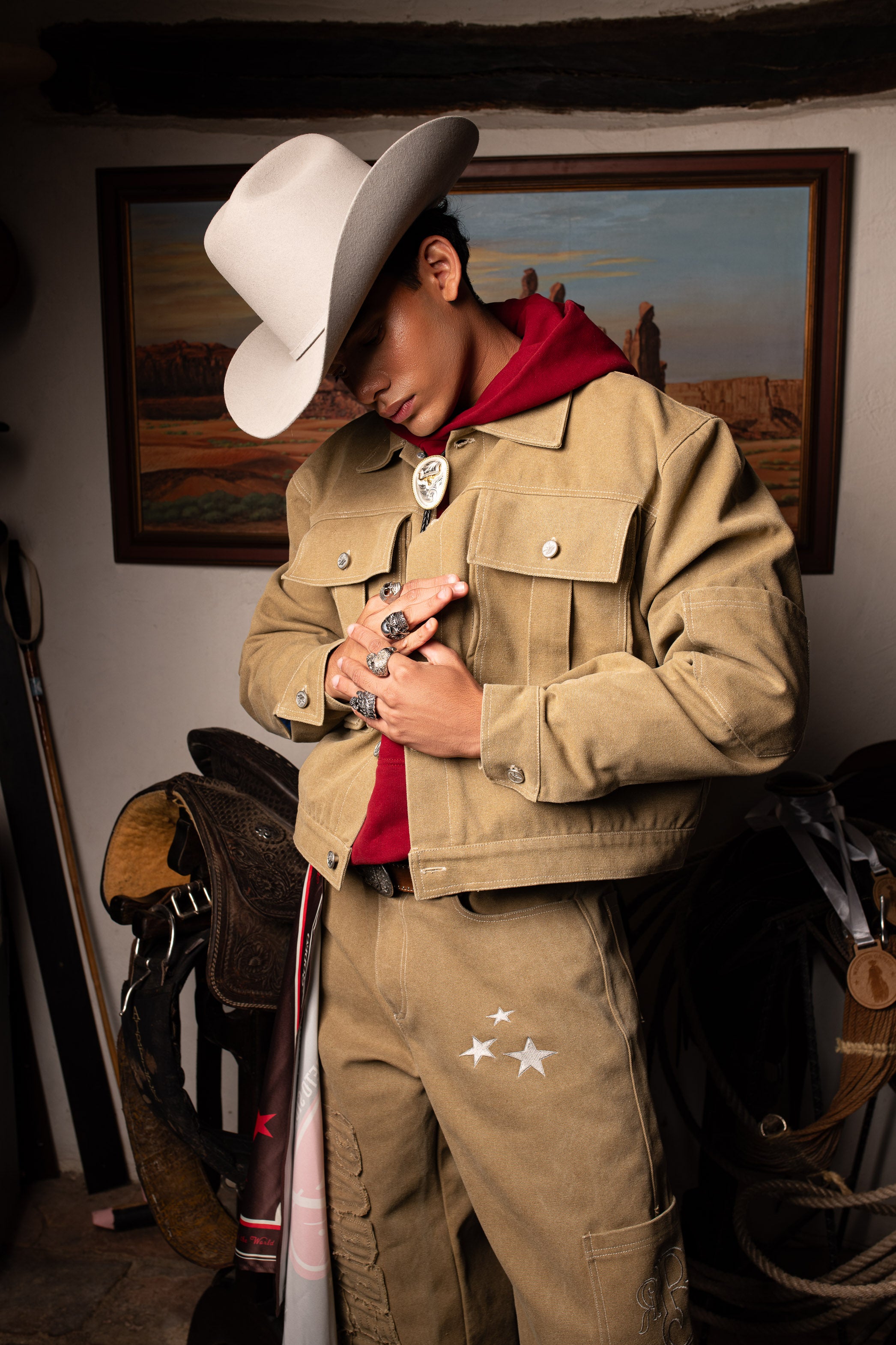 2 of 2 Beige Jacket