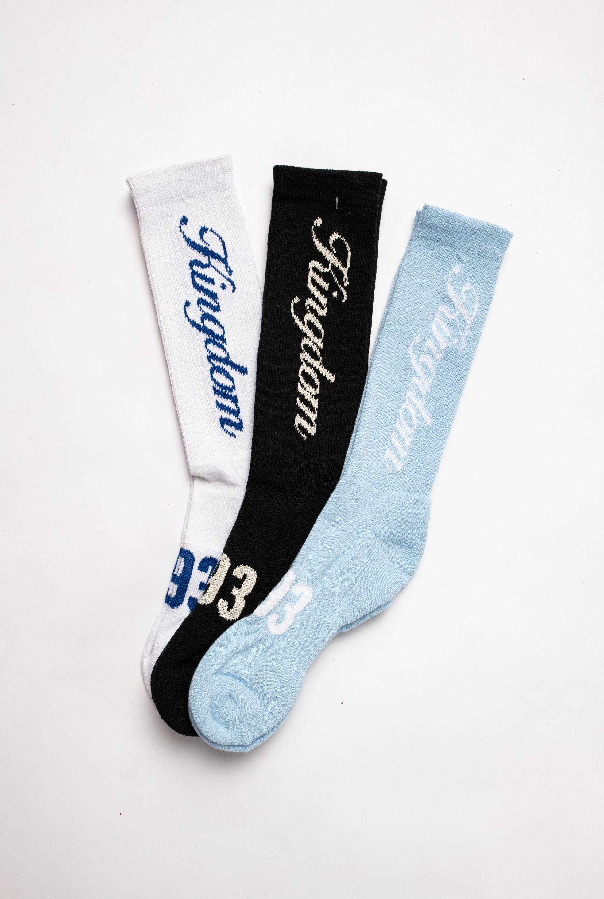 SOCKS BABY BLUE BK