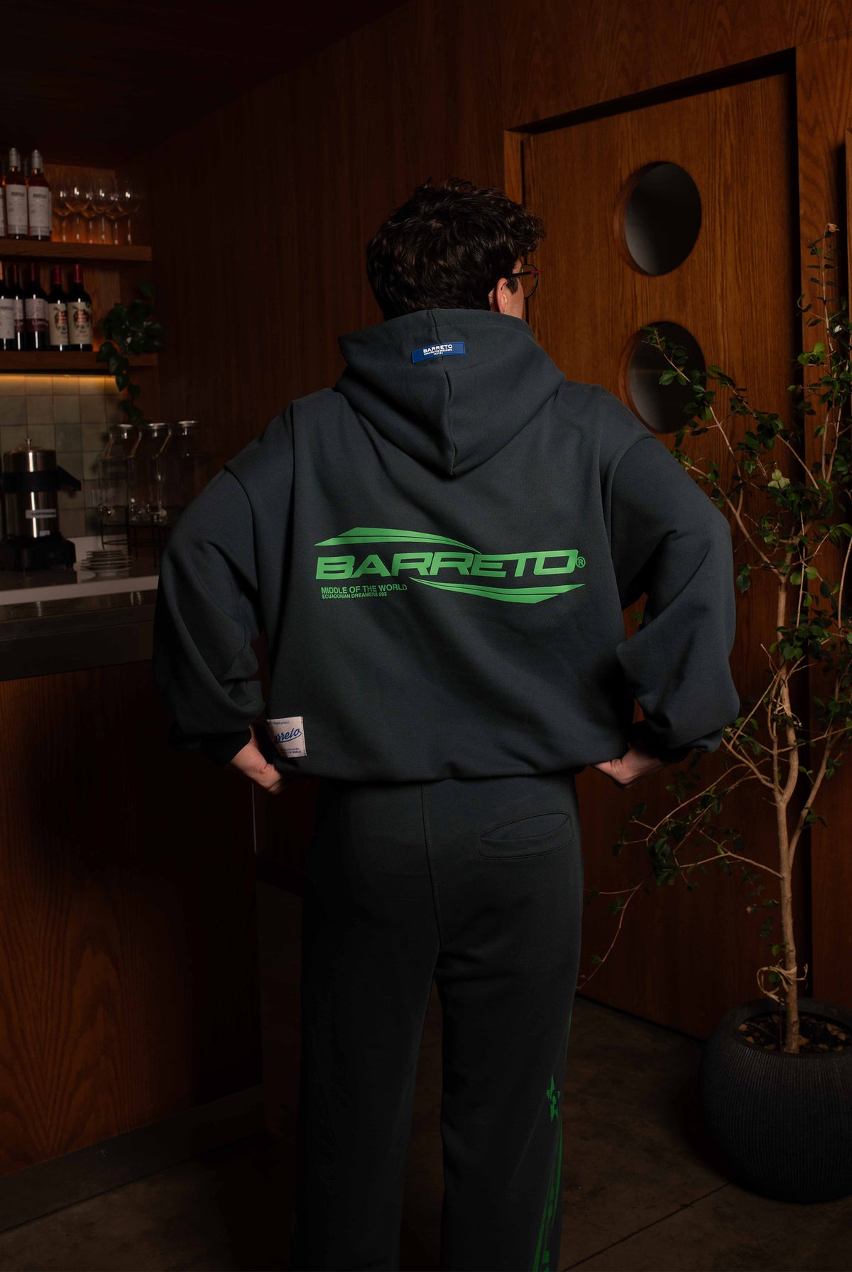 Hoodie green