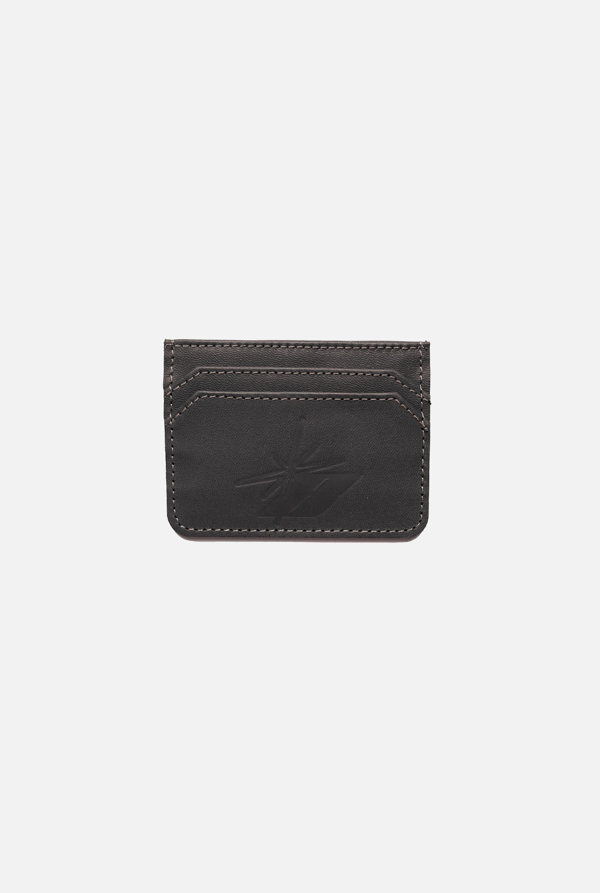 CARD HOLDER GREY  (100% LEATHER)