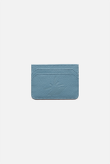 BABY BLUE CARD HOLDER (100% LEATHER)