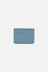 BABY BLUE CARD HOLDER (100% LEATHER)