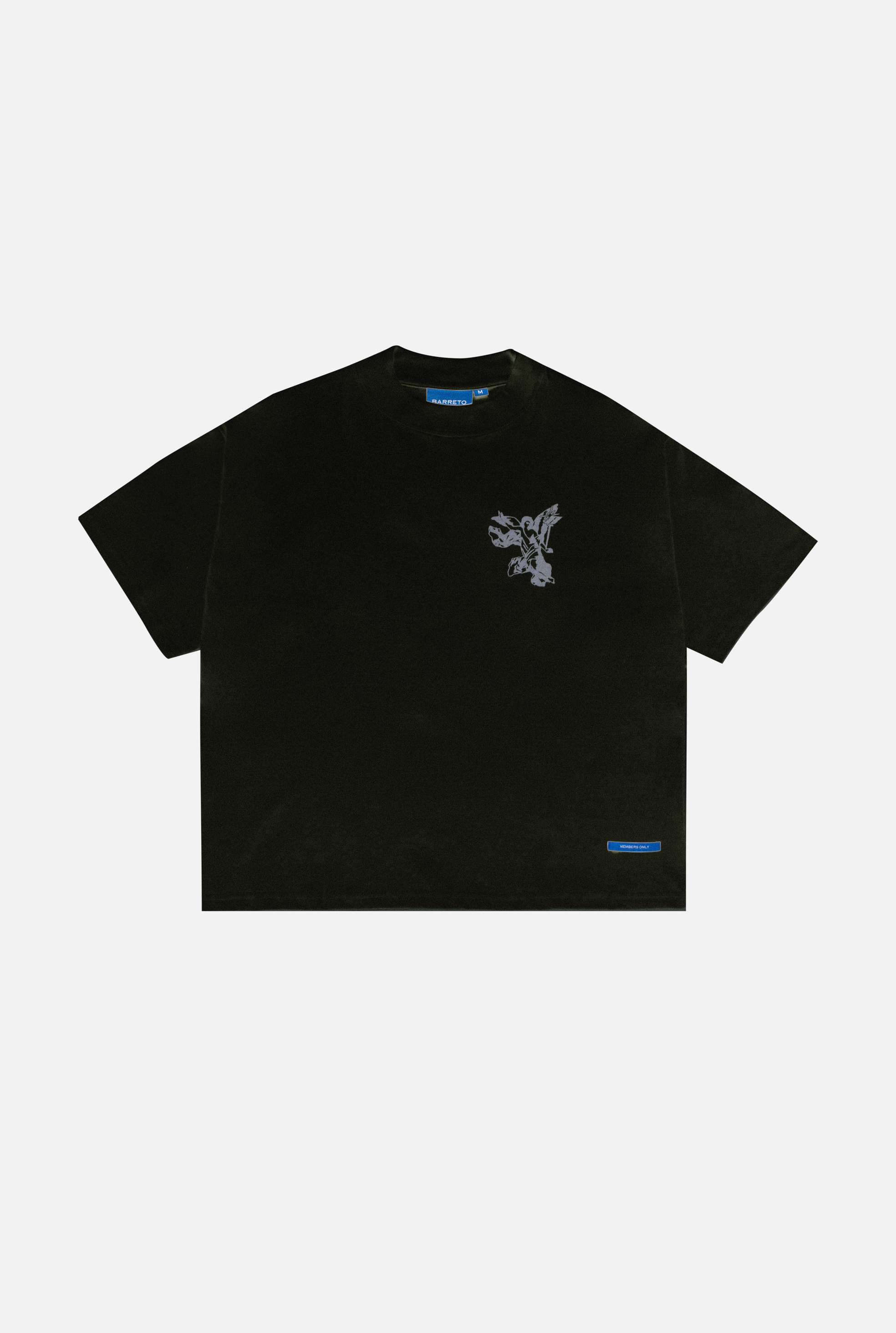 T-shirt black angel (BOXY)